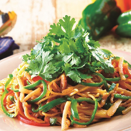 青椒肉絲焼きそば