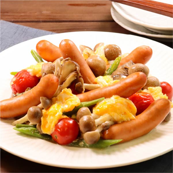 画像：料理・盛り付け例