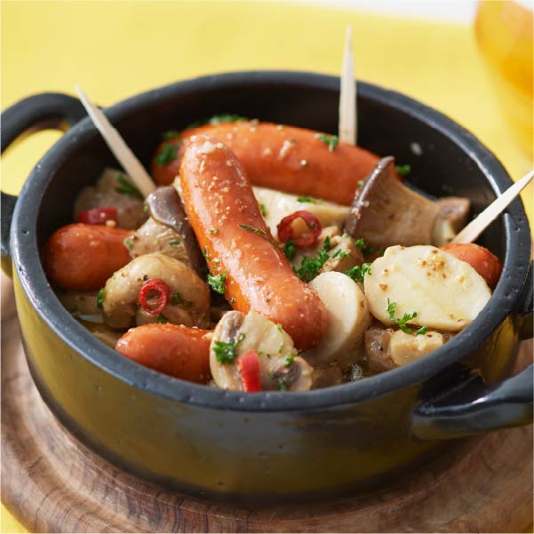 画像：料理・盛り付け例