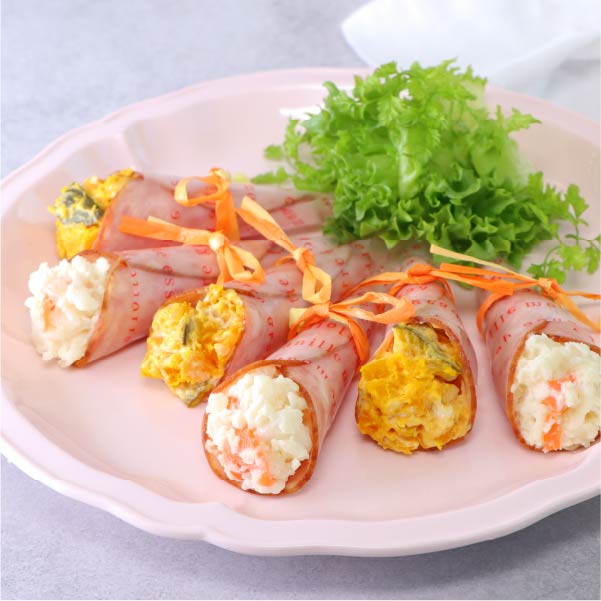 画像：料理・盛り付け例